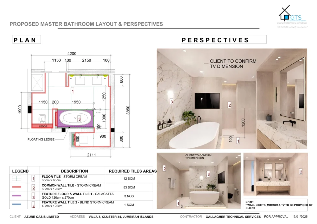 3D interior rendering services helping clients visualize interior spaces before construction begins.