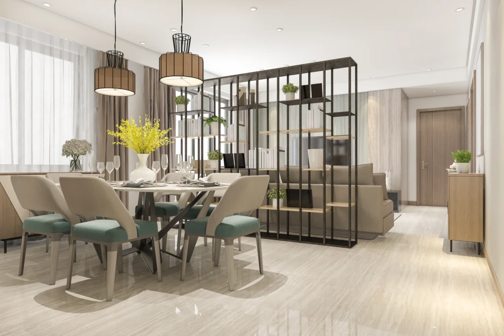 Modern interior space designed and engineered by DesignTech Global